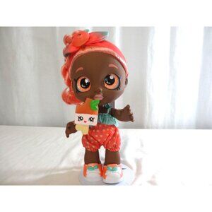 Kindi‎ Kids Summer Peaches 11" Doll Snack Time Moose Toys + Ice Cream